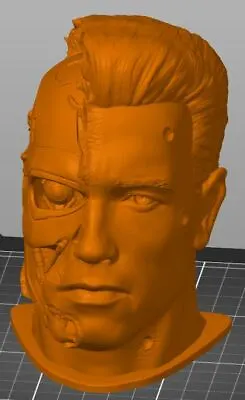 £34.01 • Buy Arnie Terminator 2 Head 3D Printed Bust ***3DElitePrints***