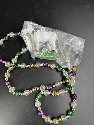 Rex Boeuf Gras Fancy Beads New Orleans Mardi Gras • $9.95