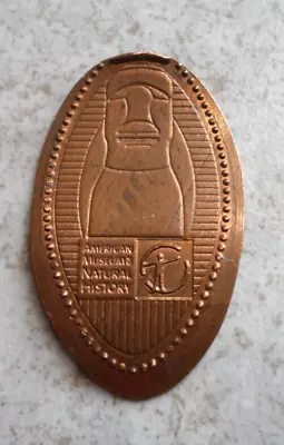 American Museum Of Natural History Elongated Penny NY USA Cent Copper Coin • $1.99