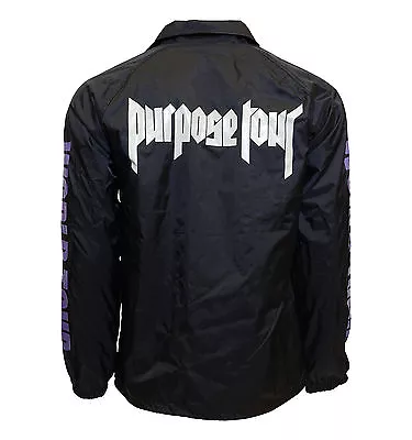 Justin Bieber All Purpose World Tour Authentic Unisex Windbreaker Jacket  • $24.99