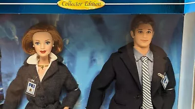 Barbie Ken X Files Dana Skully & Fox Mulder Collector's Gift Set  #19530 1998 • $22.99