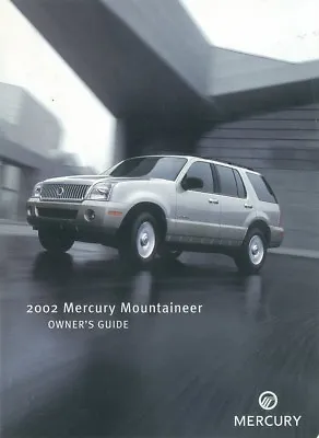 2002 Mercury Mountaineer Owners Manual User Guide Reference Operator Book Fuses • $32.99
