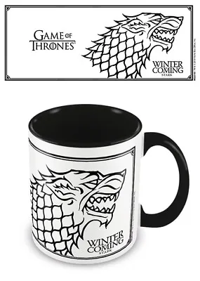 Game Of Thrones Stark Wolf Coloured Inner Mug New Gift Boxed 100 % Official  • £7.25