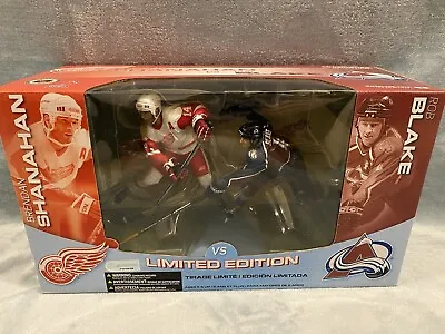 Mcfarlane Nhl Detroit Red Wings Brendan Shanahan Vs Avalanche Rob Blake • $24