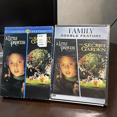 A Little Princess / The Secret Garden DVD Family Double Feature W/ Slip New • $12.95