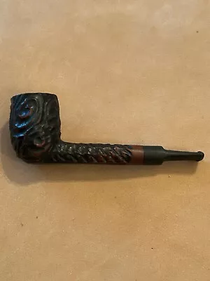 Vintage Lhs Smoking Pipe Ultra Fine Briar Tobacciana Estate Find - Free Ship • $29.95