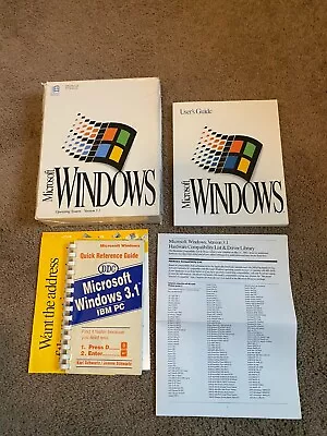 Vintage Microsoft Windows 3.1 And Office Professional 4.3 Bundle • $50