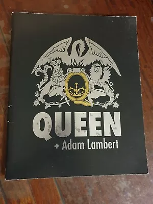 Original Queen + Adam Lambert 2014-2015 World Tour Concert Program Book • $55