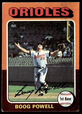 1975 Topps #625 Boog Powell   Baseball Baltimore Orioles • $2.50