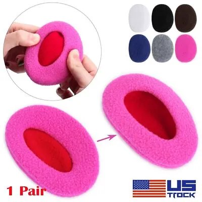 Winter Ear Muffs Winter Ear Warmers Fleece Earwarmer Men Womens Earbags Bandless • $6.43