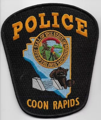 Coon Rapids Police State Minnesota MN Colorful  • $7.99