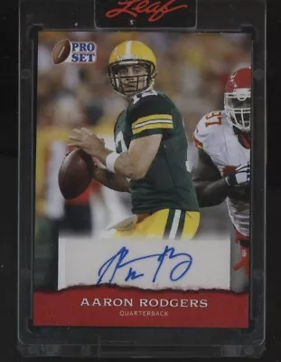 2022 Leaf Pro Set Aaron Rodgers Signed AUTO Green Bay Packers • $66