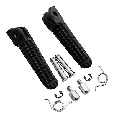 Driver Foot Pegs Fit For Yamaha YZF R6 99-2020 YZF R6S 2003-2009 YZF R1 1998-23 • $8.80