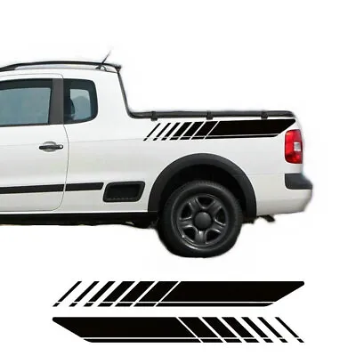 $32.19 • Buy 2 PCS Graphic Car Sticker Decal For VW Amarok Jeep Gladiator Trunk Side Stripes