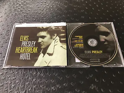 Elvis Presley - Heartbreak Hotel - Rare Oop Australian Cd Single • $3