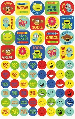 £1.99 • Buy 500+ Children's Reward Stickers Chart Kids Teacher School Star Well Done
