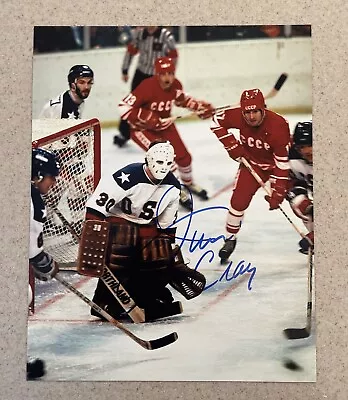 JIM CRAIG HAND SIGNED 8x10 PHOTO MIRACLE ON ICE USA TEAM GOALIE AUTOGRAPH • $23.96