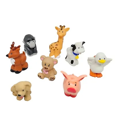 Little People X 8 Bulk Lot Toy Animals Figure Children's Toys Figures Zoo • $27.10