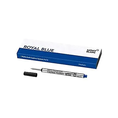 MONTBLANC Refill RB Capless M 1x1 Royal Blue PF Brand • $28.01
