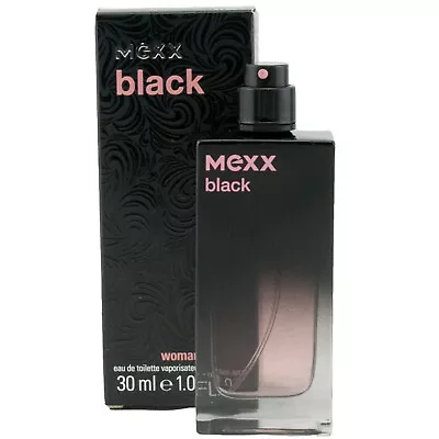 Mexx BLACK Woman 1 X 30ml Eau De Toilette EdT Natural Spray For Woman • £20.67