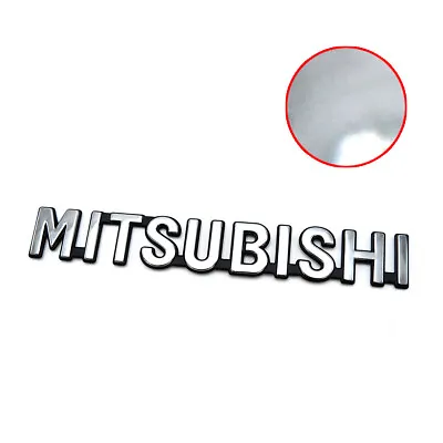 Rear Logo  MITSUBISHI  Emblem Chrome For Mitsubishi Lancer 1990 19 • $23.90