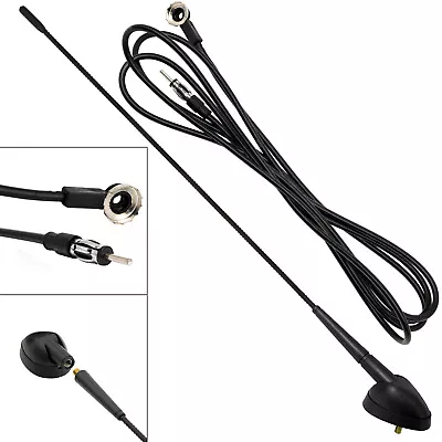 Car Truck Replacement Am/fm Stereo Radio Antenna Universal Type W / Cable • $11.99