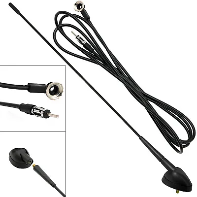 Car Truck Replacement Am/fm Stereo Radio Antenna Universal Type W/cable • $11.89