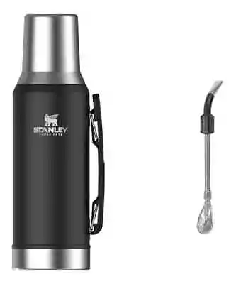Mate System STANLEY Stainless Steel With Bombilla Spoon BLACK & YERBA MATE • $199.99