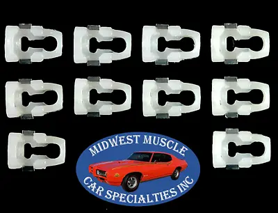 $18.41 • Buy Fits 77-90 Dodge Ram Body Side Fender Door Box Belt Molding Trim Clips 10pcs ZE