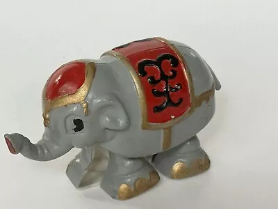 Vintage 1950's Plastic Walking Ramp Toy 3  Circus Elephant - Made In Hong Kong • $14.95