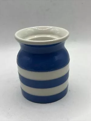 T.G. Green Gresley Cornishware  White & Blue Sugar Jar. No Lid. • $24.50