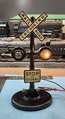 Marx Trains Crossing Signal Vintage New Bulbs Good Wire+ Contactor • $15.50
