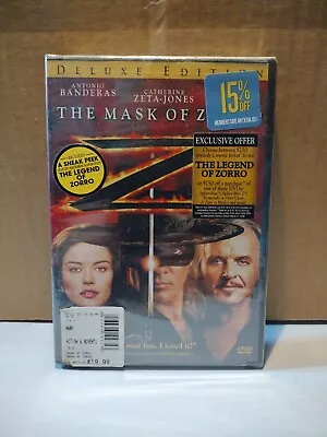 The Mask Of Zorro (DVD 1998) • $5.99