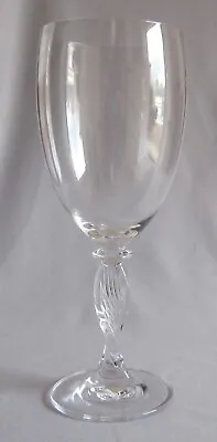 Iced Tea Goblet Glass Mikasa Crystal Alessandra Pattern 9 1/8  • $14.50