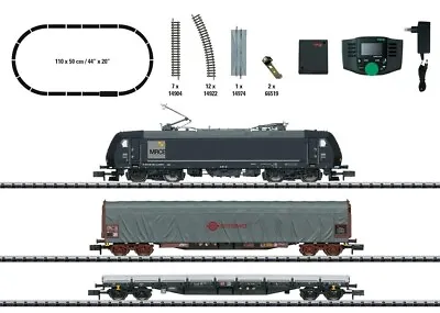 N Trix 11147 Freight Train Starter Set W/Mobile Station DCC & Sound • $329