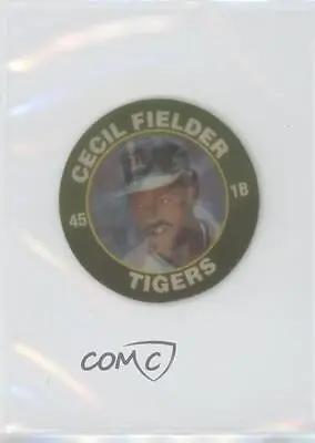 1991 Slurpee Super Star Sports Coins Mideast Region Green Back Cecil Fielder • $2.83