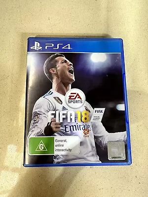 Playstation 4 Ps4 FIFA 18 Ronaldo Edition Free Postage • $14.99