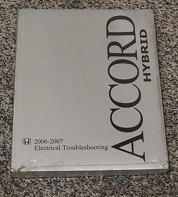 2006-2007 Honda Accord Hybrid Electrical Troubleshooting Service Manual • $29.99