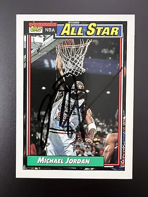 Michael Jordan Auto 1992 Topps All Star • $125