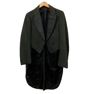 Antique Victorian Edwardian Era Mens Suit Jacket Tail Coat 19th Century • $299.95