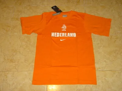 Netherlands Soccer Tee Holland Nike Nederland Top Football Shirt Van Nistelrooy • $34.99