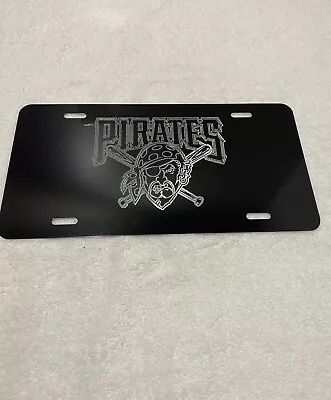 MLB Pittsburgh Pirates Custom License Plate Tag Metal ￼ • $15.99