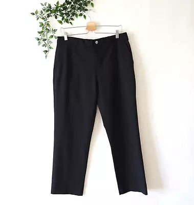 Short Par 4 Men's Black Golf Pants Size 34 X 30 • $14.98