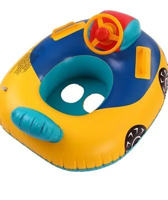 £9.99 • Buy Baby Kids Swimming Float Ring Inflatable Seat Raft