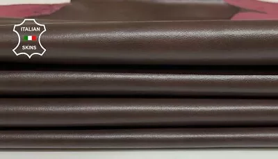 £58.07 • Buy Mahogany Brown Distressed Lambskin Lamb Leather 2 Skins Total14sqf 0.7mm #A8895