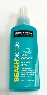 $22.95 • Buy John Frieda Beach Blonde Sea Waves Sea Salt Spray 5 Fl Oz / 147 Ml