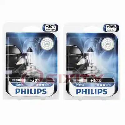 2 Pc Philips High Beam Headlight Bulbs For Land Rover Discovery Discovery Kd • $25.33