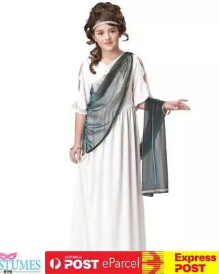 Roman Princess Child Girls Cleopatra Egyptian Goddess Halloween Costume • $49