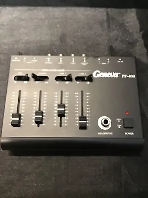Geneva Four Channel Audio Mixer Pf-460 • $15