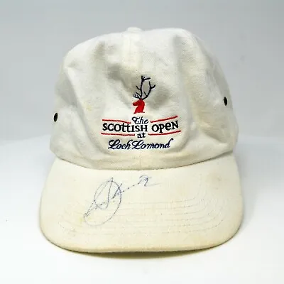 £999.99 • Buy Seve BALLESTEROS Hand SIGNED Scottish Open Golf Cap Autograph (AFTAL RD COA)